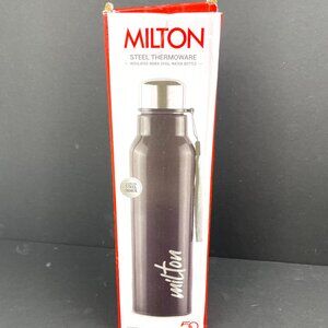 Milton Steel Thermoware Bottle Steel Fit 900 11” Stainless Steel Insulated -Blue